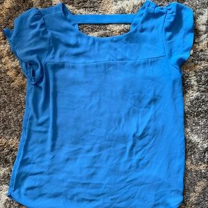 Cap sleeve dress shirt from LOFT